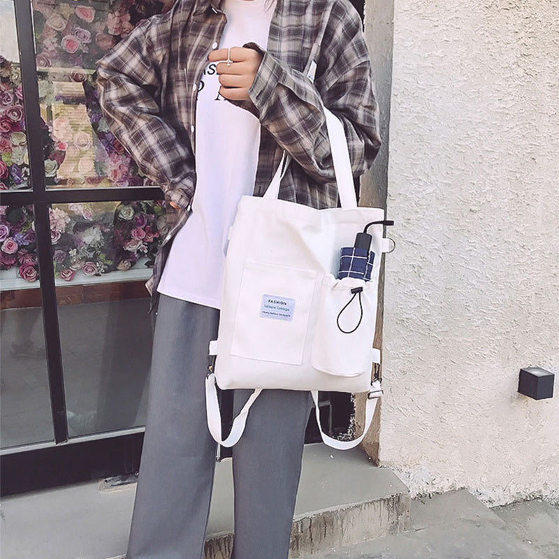 Harajuku Canvas Students Buckpack Shoulder Handbag