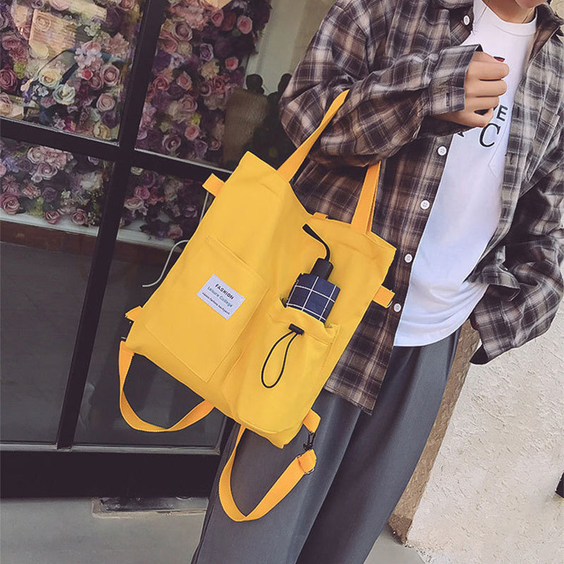 Harajuku Canvas Students Buckpack Shoulder Handbag