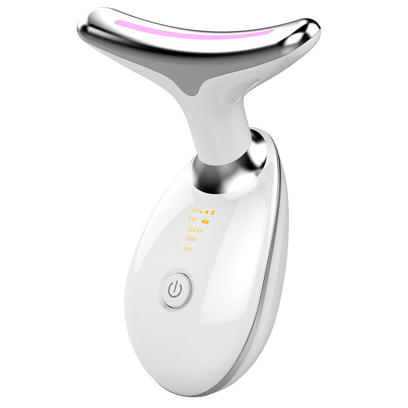 EMS Electric Microcurrent Wrinkle Remove Thermal Neck Lifting And Tighten Massager