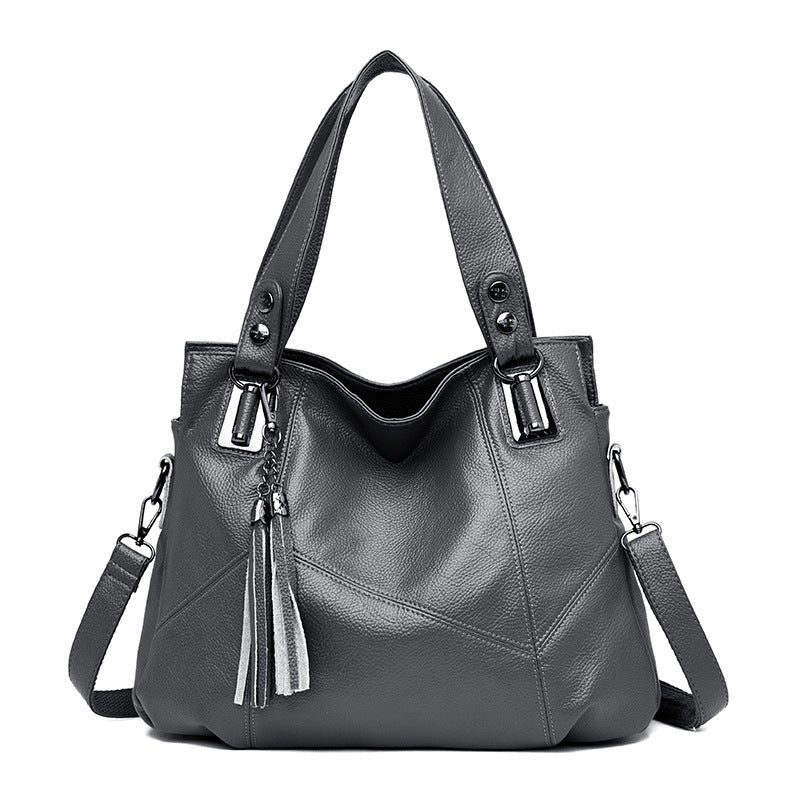 Fringed shoulder bag