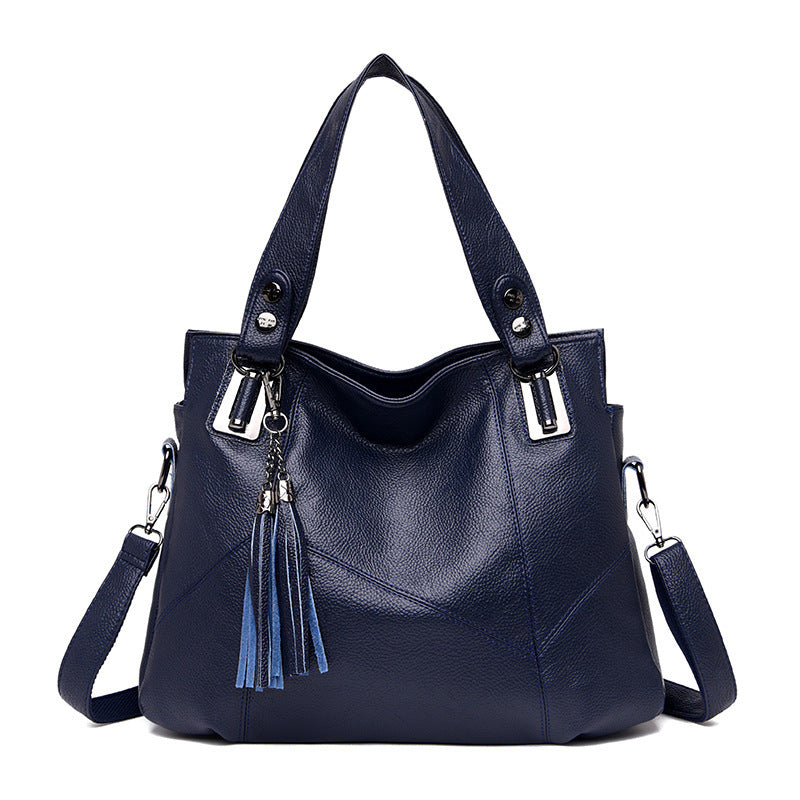 Fringed shoulder bag