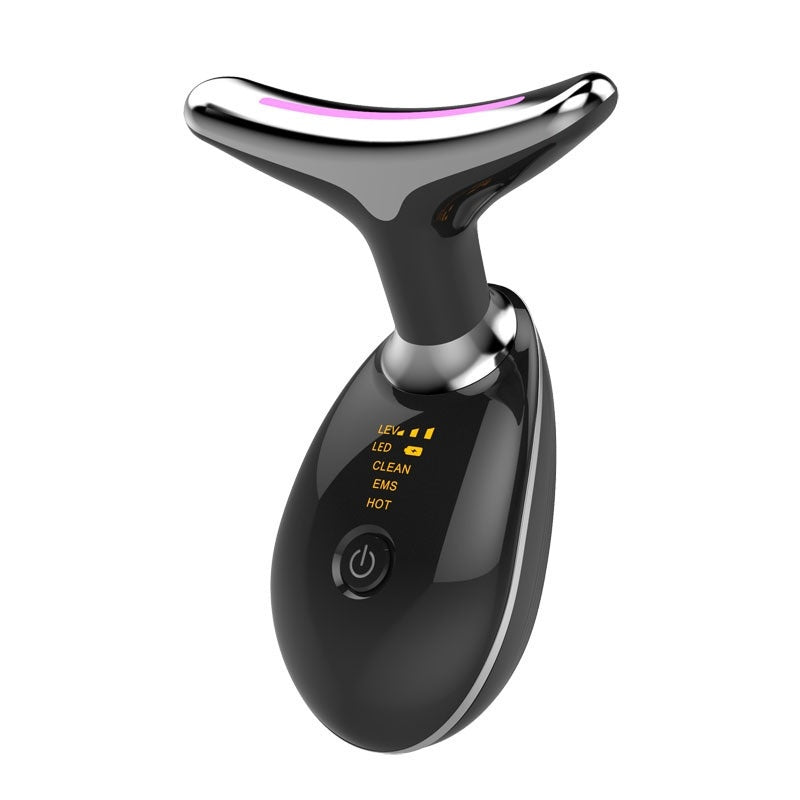 EMS Electric Microcurrent Wrinkle Remove Thermal Neck Lifting And Tighten Massager