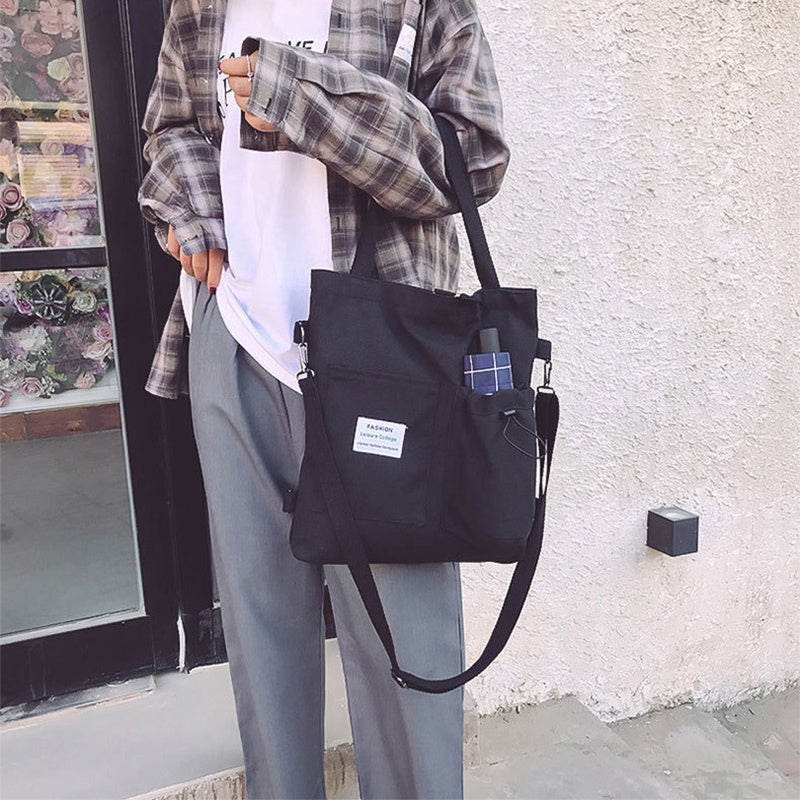 Harajuku Canvas Students Buckpack Shoulder Handbag