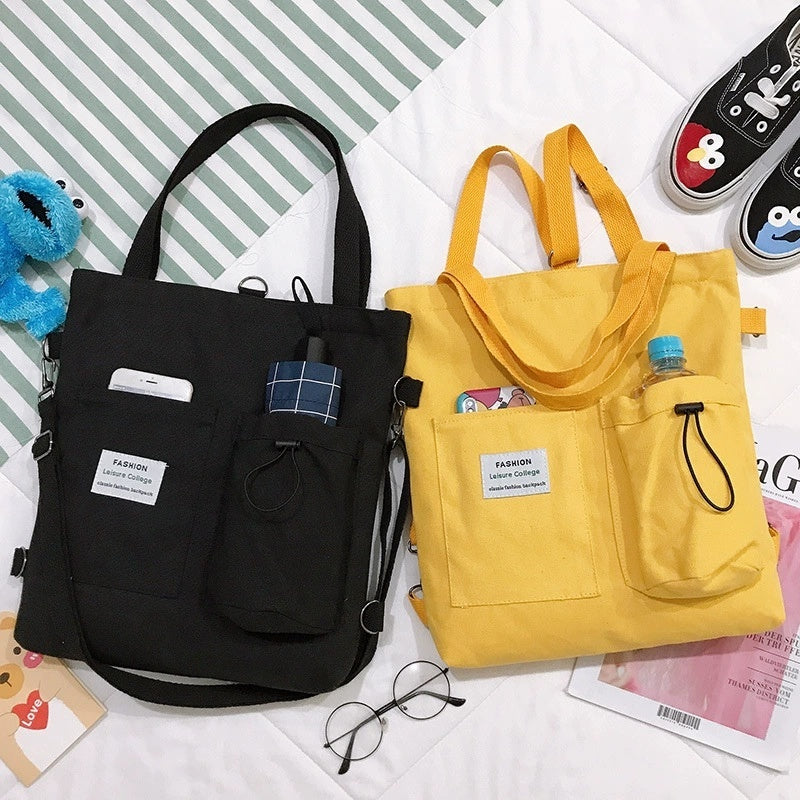 Harajuku Canvas Students Buckpack Shoulder Handbag
