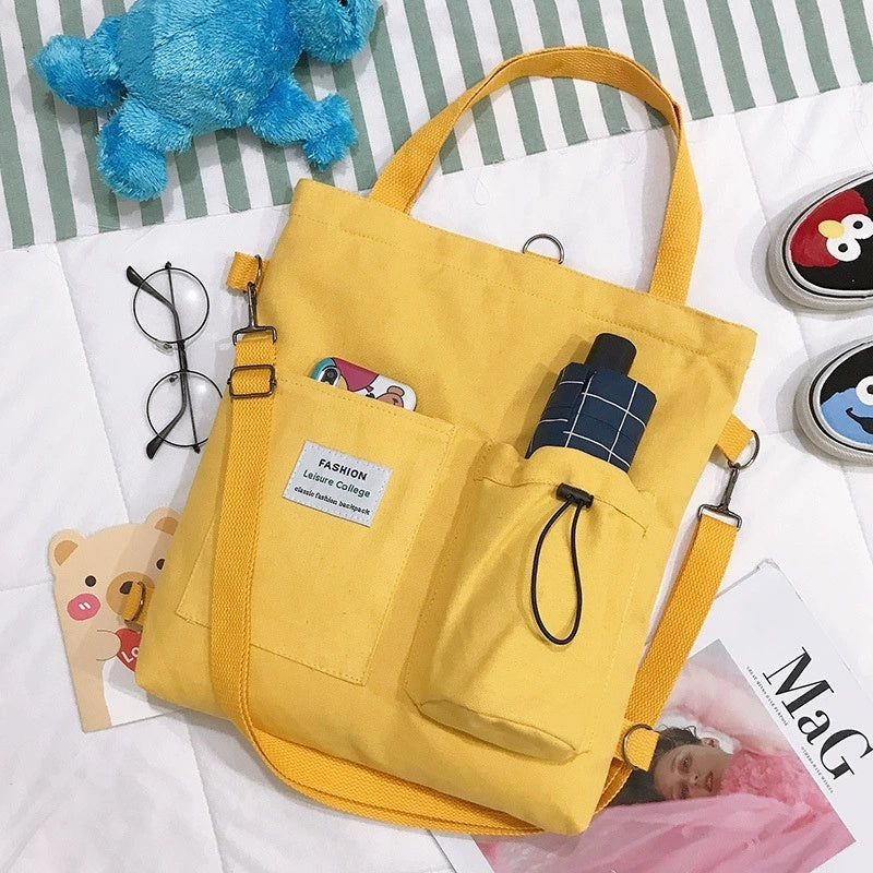 Harajuku Canvas Students Buckpack Shoulder Handbag