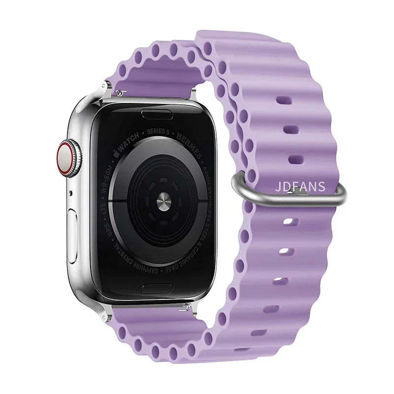 Ocean Band iWatch series 7 6 3 se 8 9 10 Apple Watch Straps