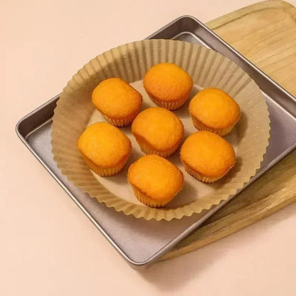 30/50pcs Non-stick Airfryer Baking Mat
