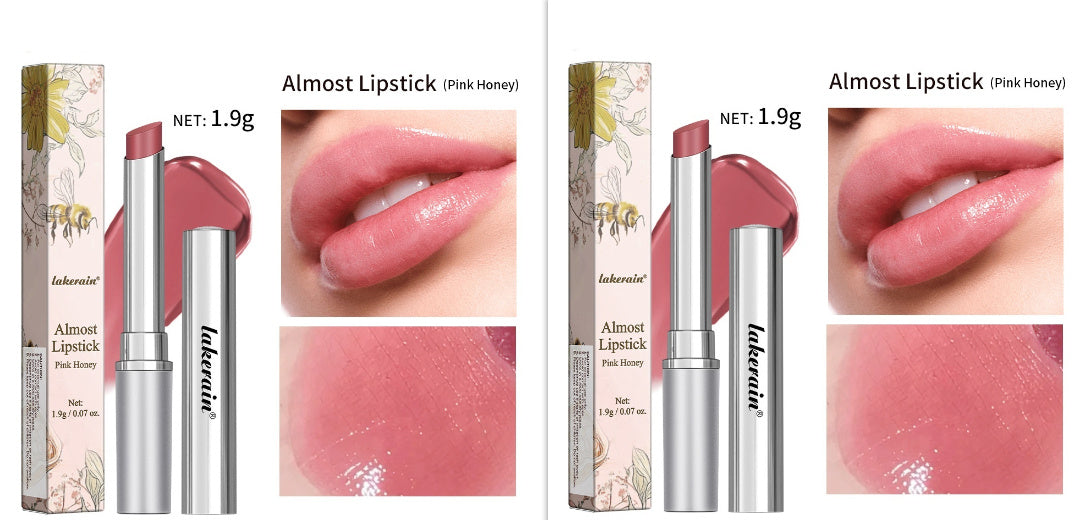 Deep honey-toned lipstick for any look