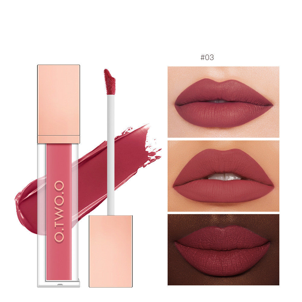 18-Color Fog Lip Glaze – Air-Matte