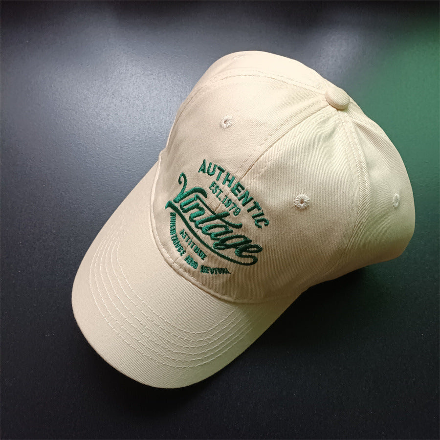 European And American Letter Baseball Cap