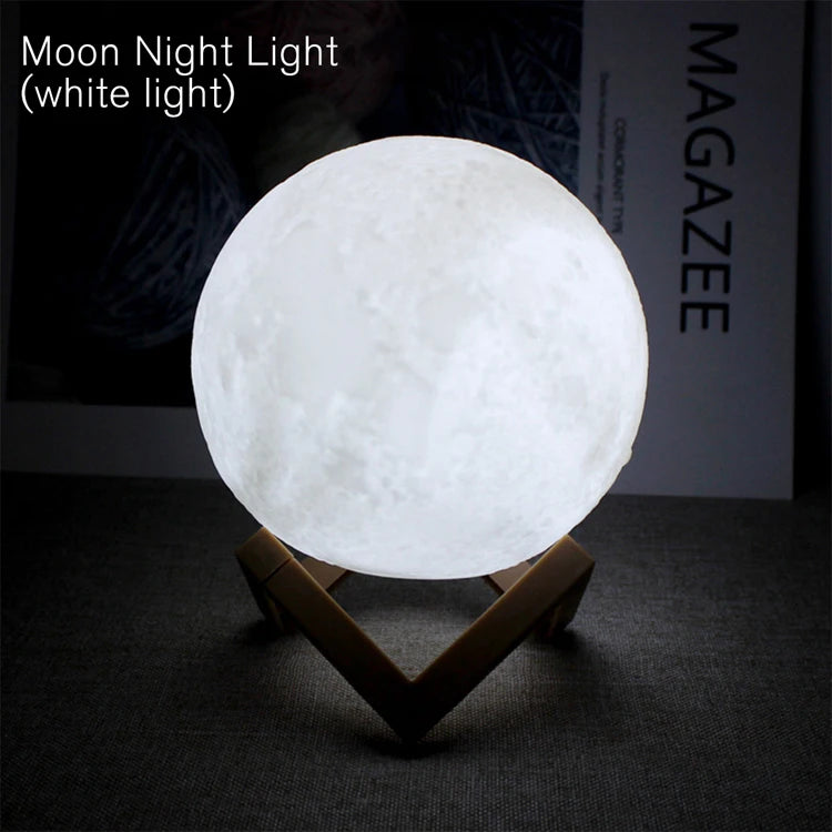 LED Moon Galaxy Book Night Light