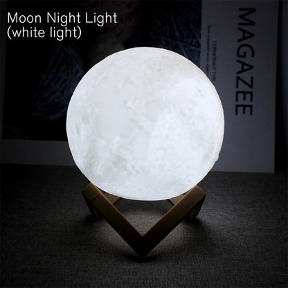 LED Moon Galaxy Book Night Light