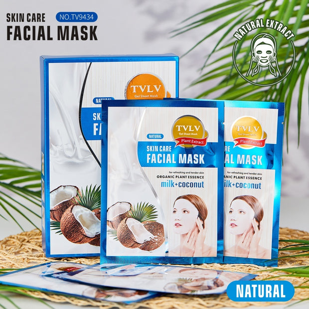Pure coconut power for radiant skin