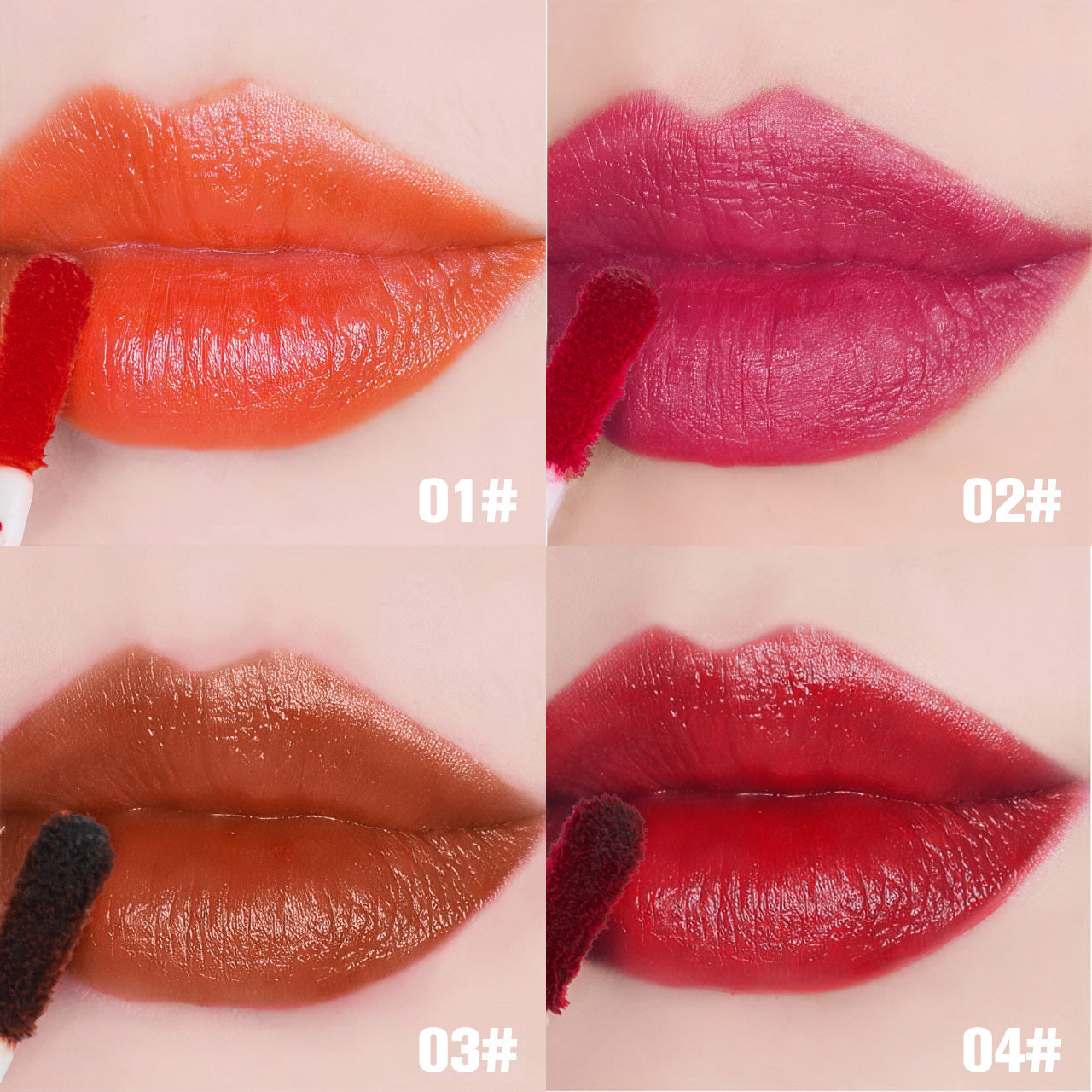 Comfortable, long-wear lip color