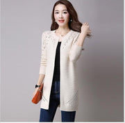 Hollow  knit sweater