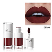 16 Color White Bottle Matte Lip Gloss