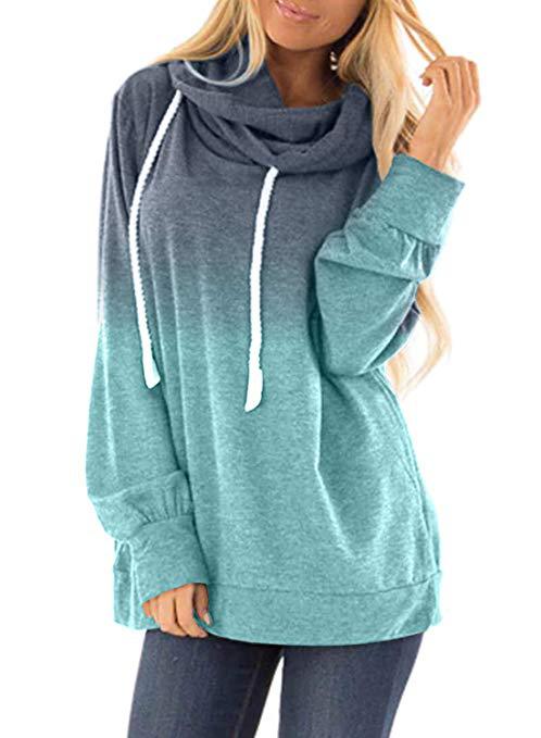 Women’s Two-Tone Printed Hoodie