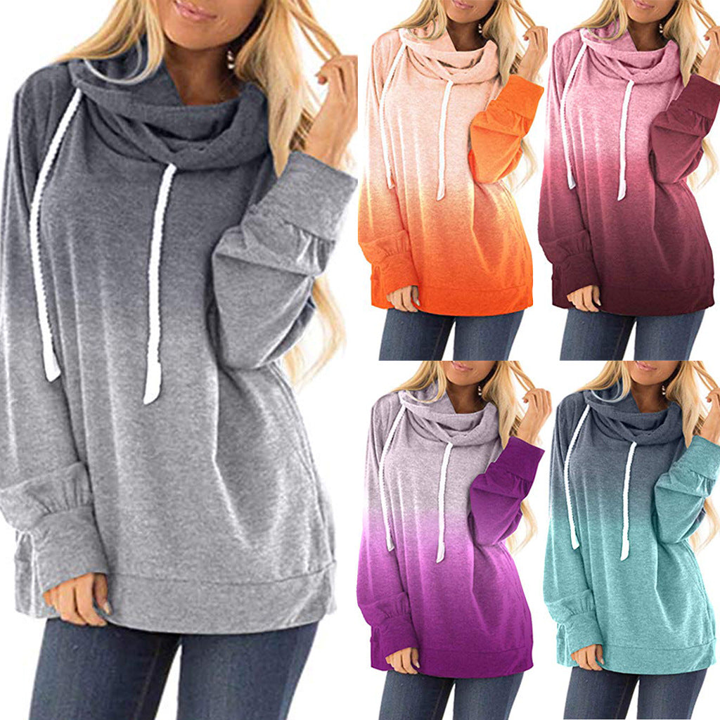 Women’s Two-Tone Printed Hoodie