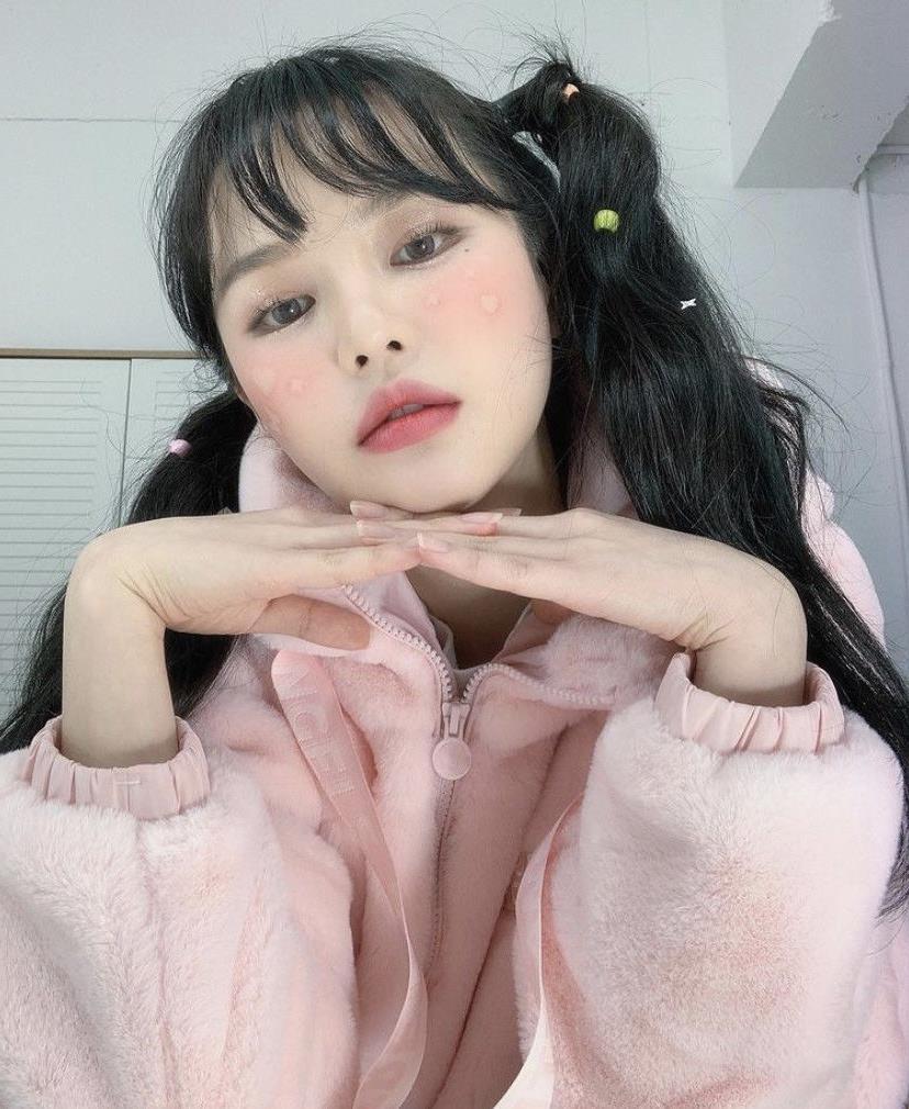 Warm Plush Hooded Sweater Coat Woman