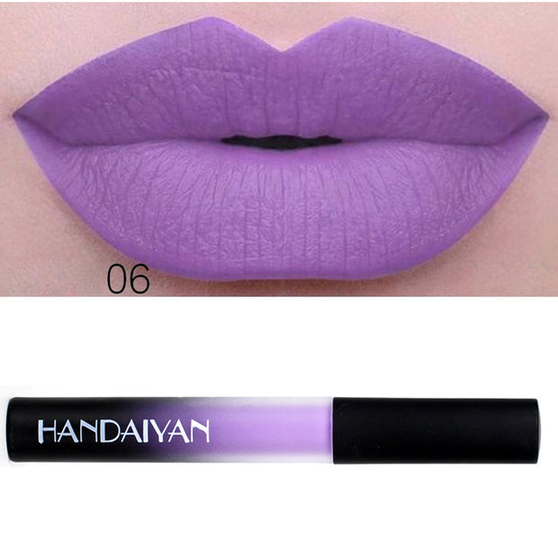 "Matte luxury your lips deserve