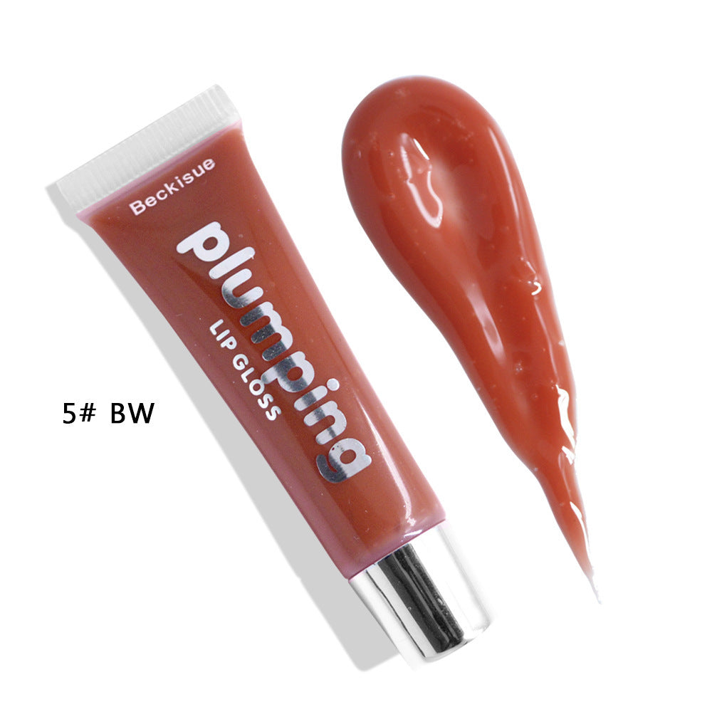 Plumping lip gloss for a fuller pout
