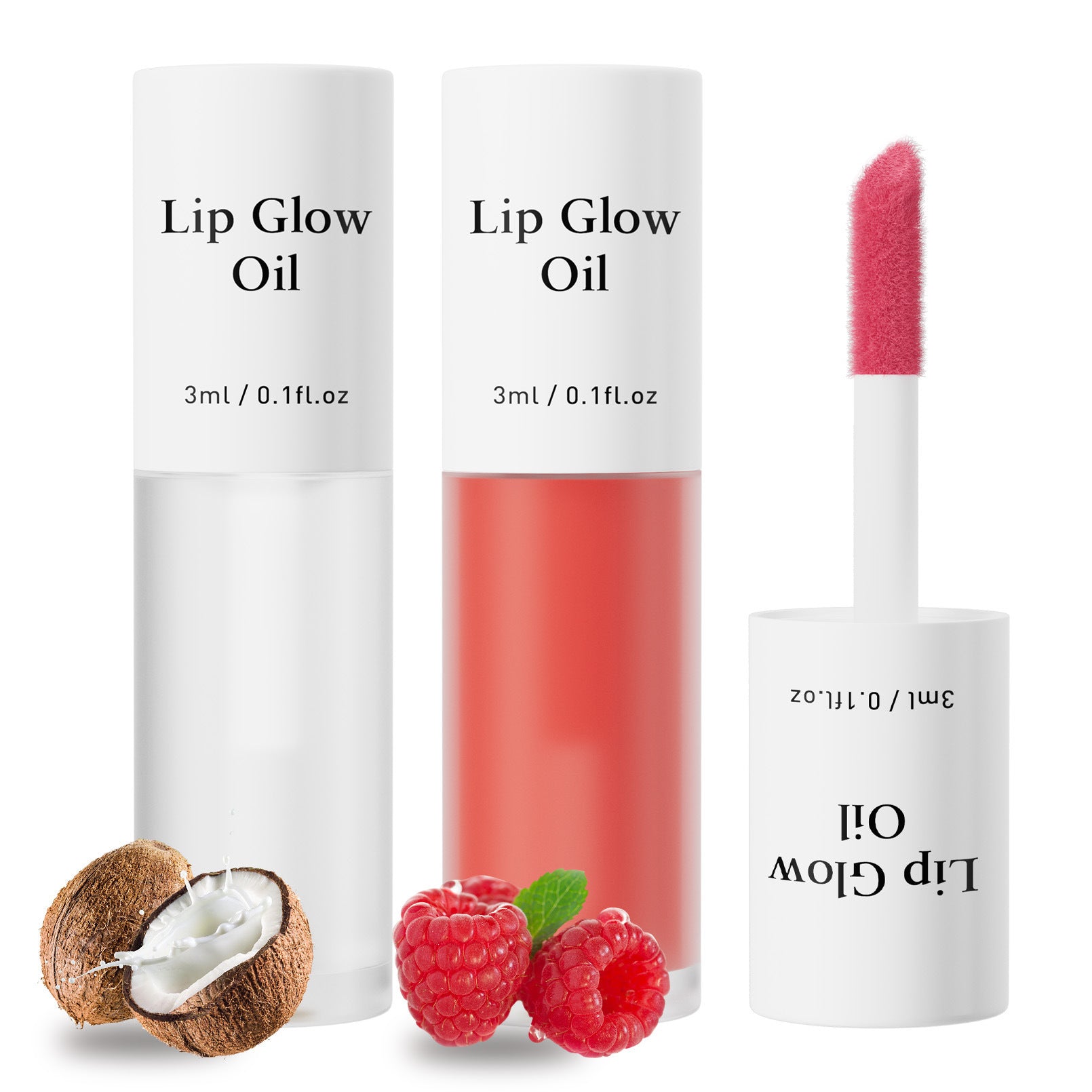 Soft lips with a pop of fruit flavor