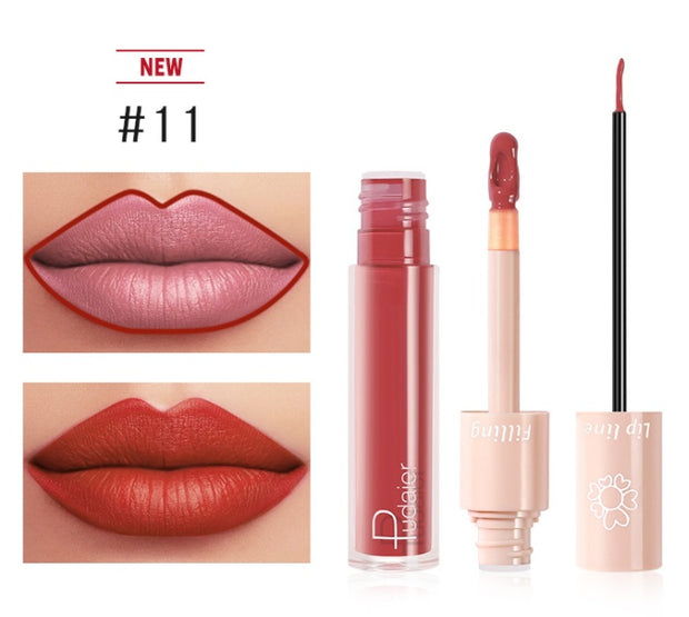 Two finishes, one lip essential