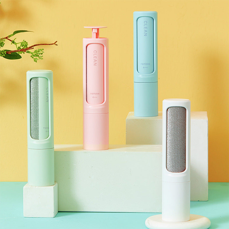 2-1 Portable Reusable Pet Hair Remover Brush Lint Roller