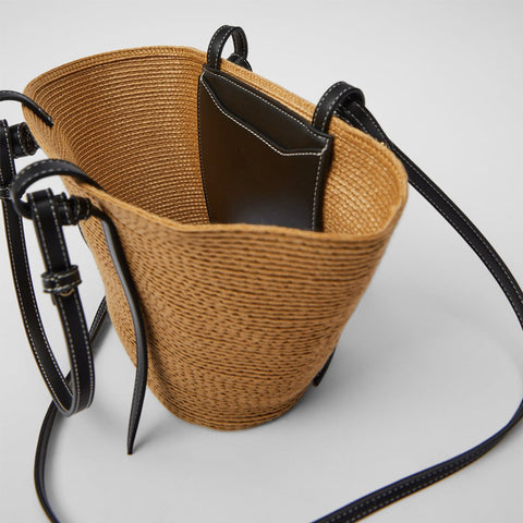 Women’s Large Straw Beach Bag