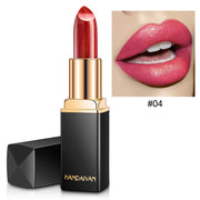 Metallic Pearl Lipstick – Shimmer & Smooth Wear
