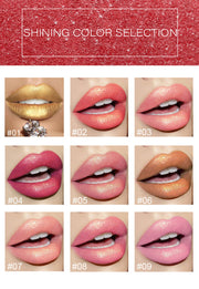 Metallic Pearl Lipstick – Shimmer & Smooth Wear