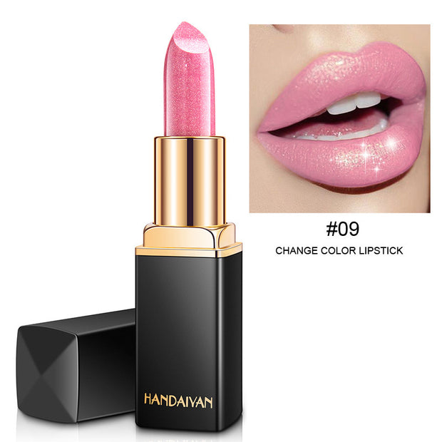 Metallic Pearl Lipstick – Shimmer & Smooth Wear