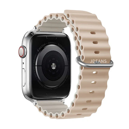 Ocean Band iWatch series 7 6 3 se 8 9 10 Apple Watch Straps