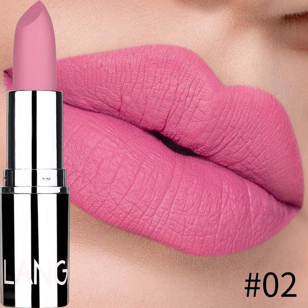 Matte finish with a metallic twist
