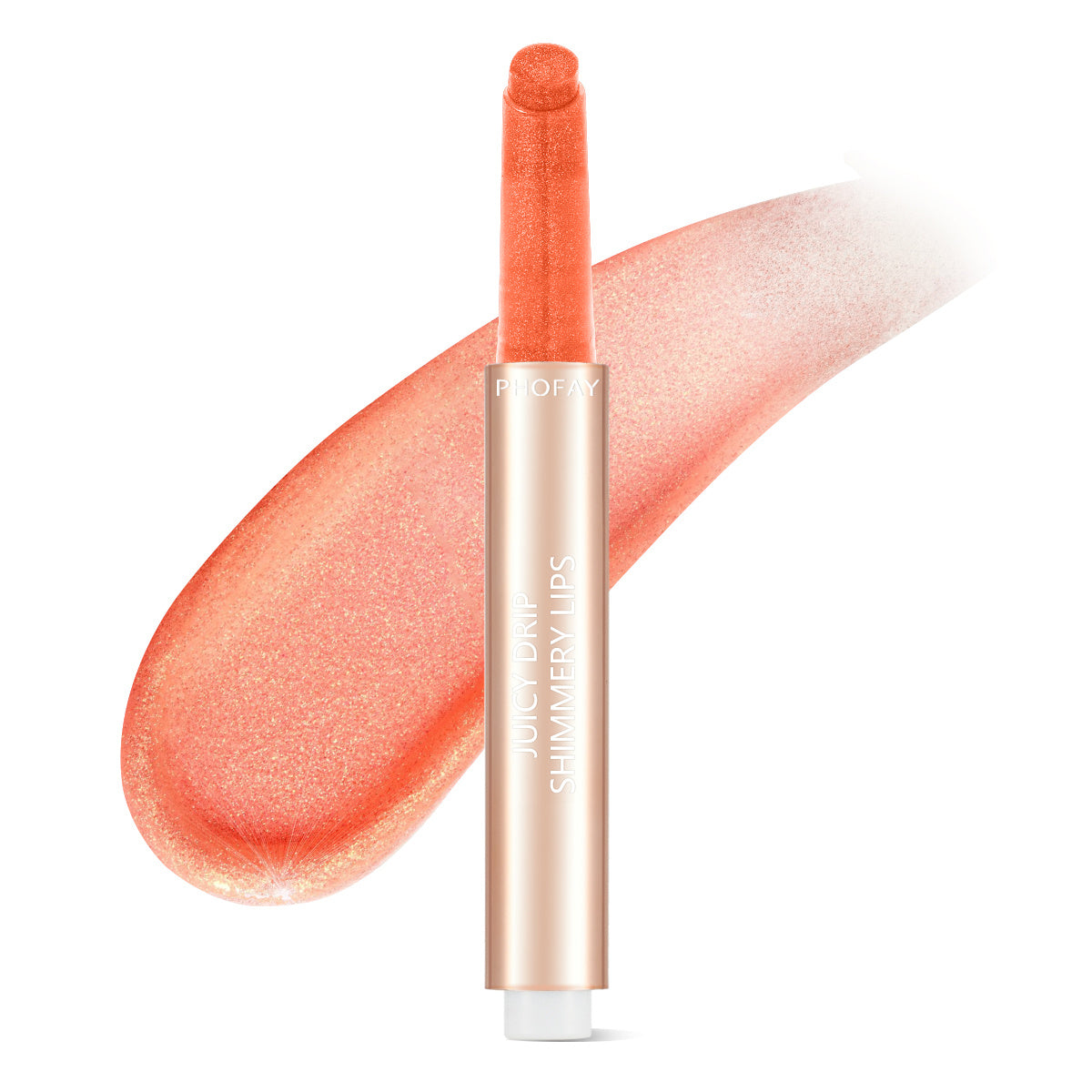 Juicy, hydrated lips with shine