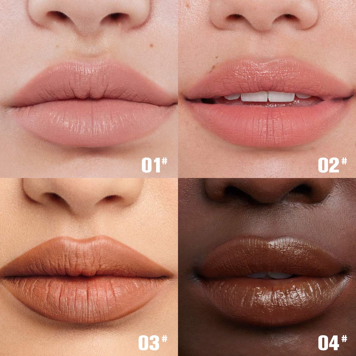 PHOFAY 丝绒唇彩 – 柔雾哑光质地