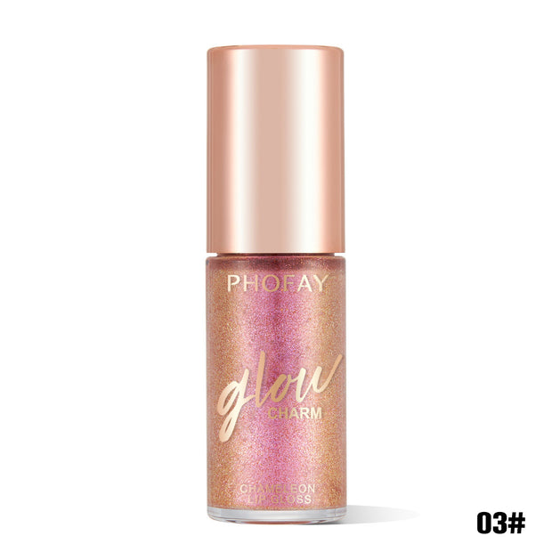 Mirror-like finish for glossy lips