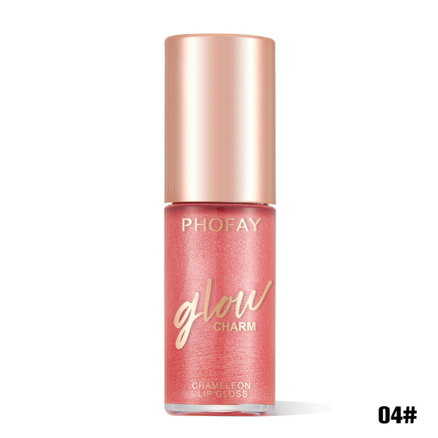 High-shine gloss with hydrating care