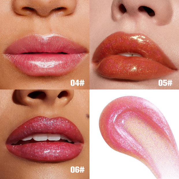 Gloss that nourishes while it shines