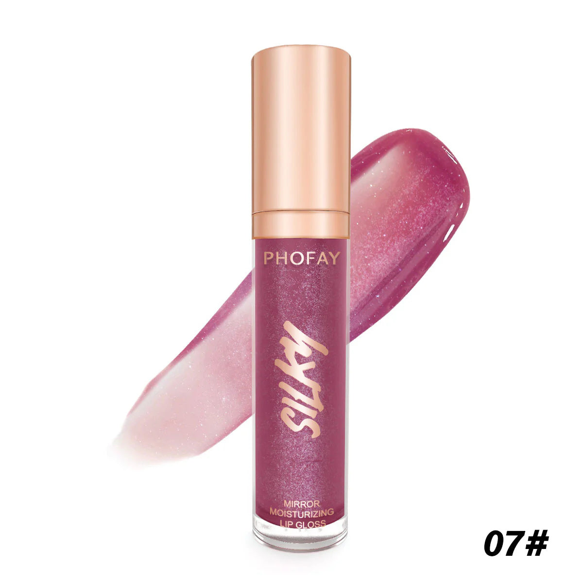 PHOFAY lip gloss for soft, shiny lips
