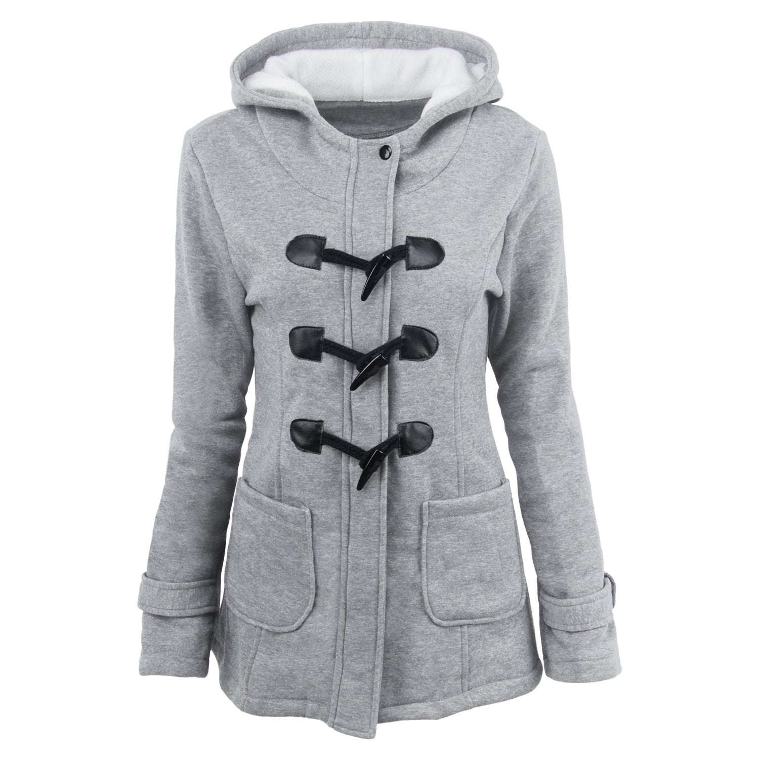 Slim Fit Hooded Winter Coat