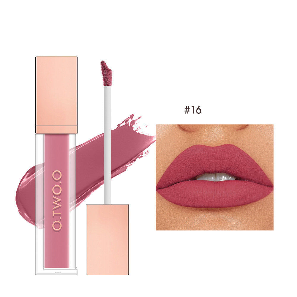 18-Color Fog Lip Glaze – Air-Matte
