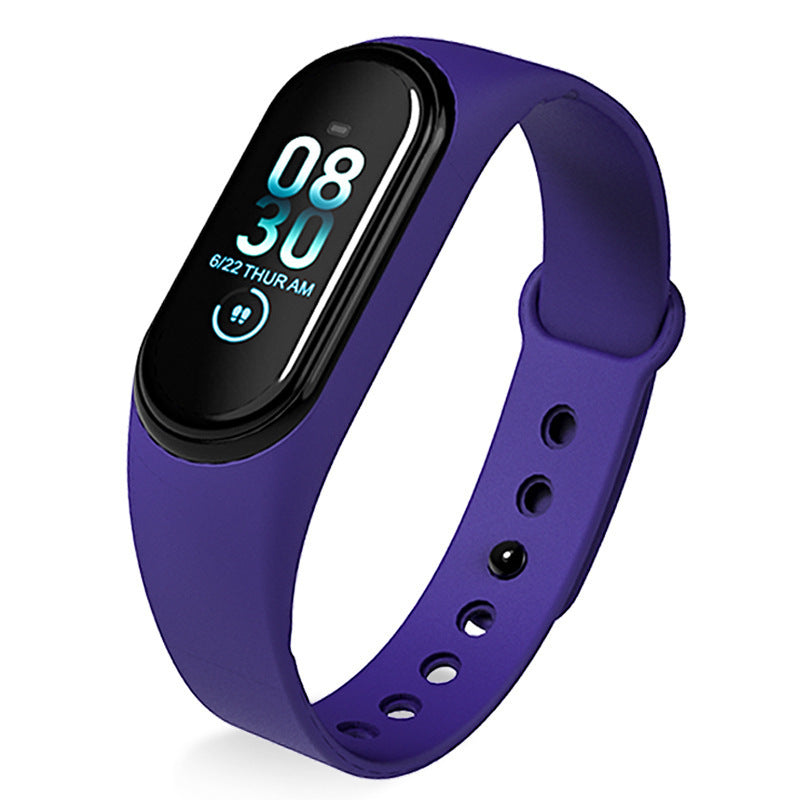 Smart Bracelet Waterproof Heart Rate Blood Pressure Tracking Watch