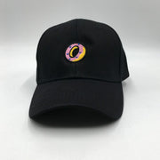 Embroidered doughnut baseball cap