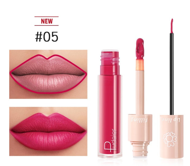 Glossy shine meets liquid boldness
