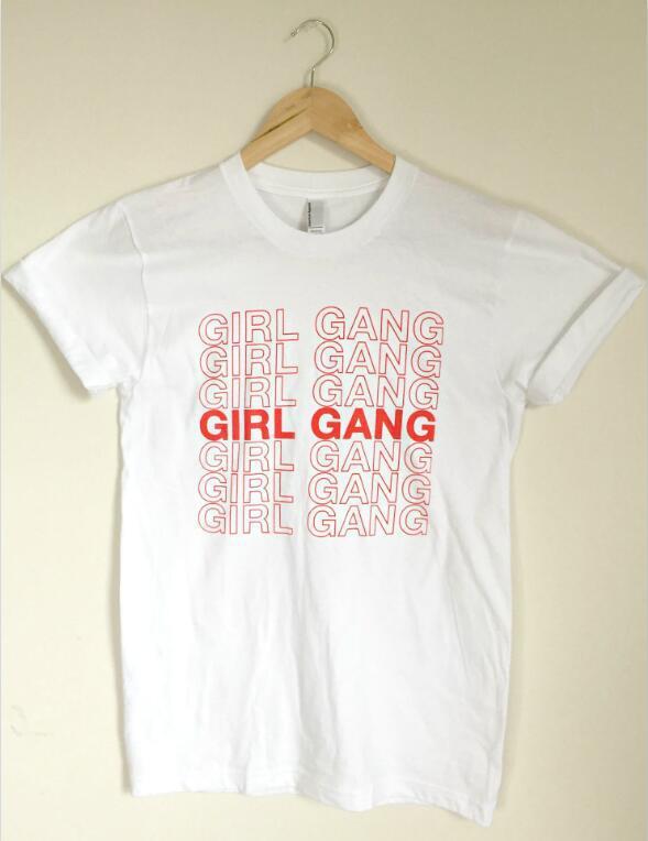 Letter Print Cotton Short Sleeve T-Shirt