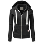 Women’s Slim Fit Zip Up Hoodie with Pockets