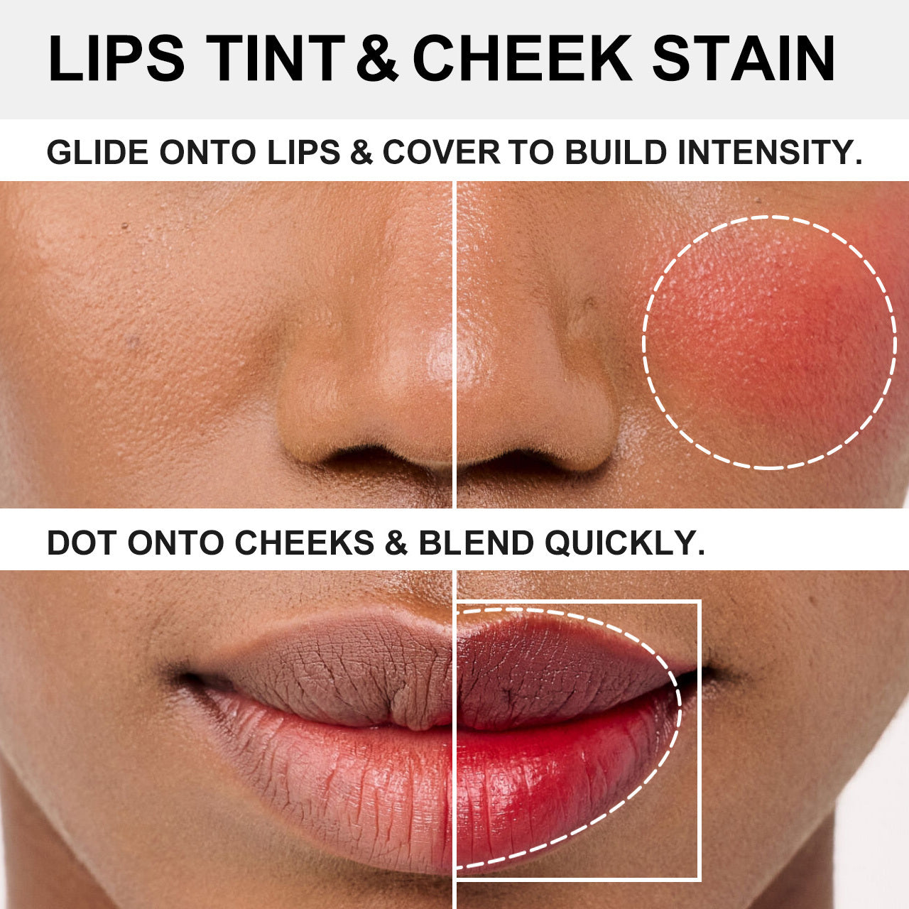 Soft and plump lips with lasting color