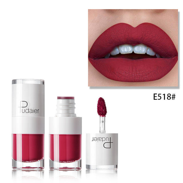 Long-lasting matte lipstick in 16 shades