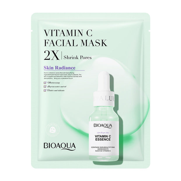 “Glow starts here Hydrate + brighten with Vitamin C power.